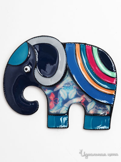 Брошь Biruza, цвет синий