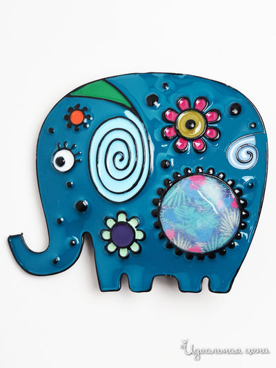 Брошь Biruza, цвет зеленый