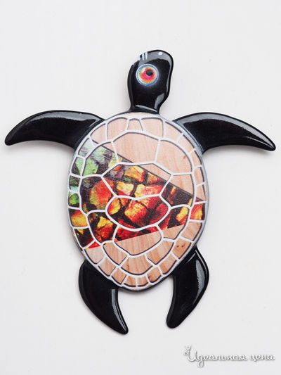 Брошь Biruza, цвет черный