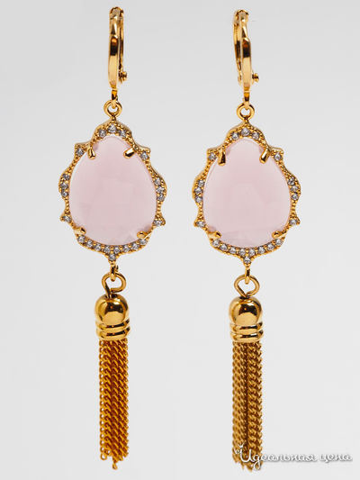 Серьги Biruza, цвет розовый