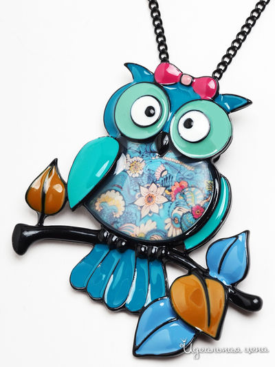 Брошь Biruza, цвет зеленый