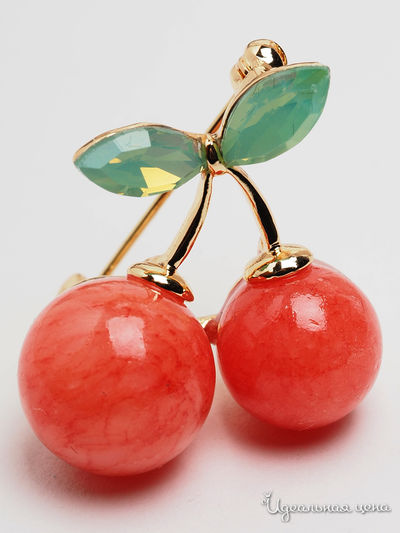 Брошь Biruza, цвет розовый