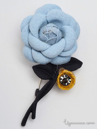 Брошь Biruza, цвет голубой