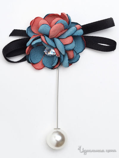 Брошь Biruza, цвет голубой