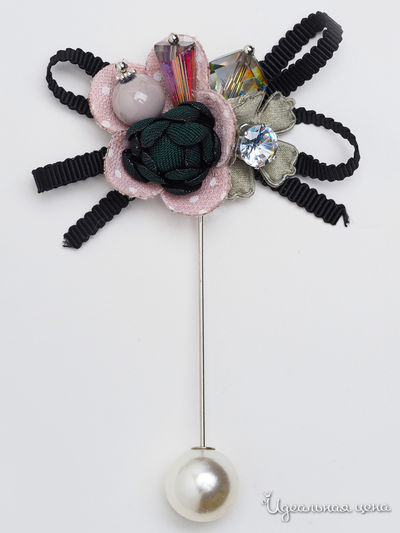 Брошь Biruza, цвет розовый