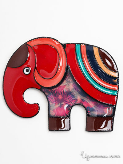 Брошь Biruza, цвет розовый