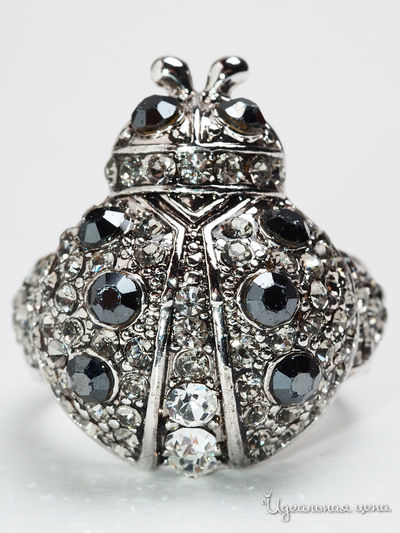 Кольцо Biruza, цвет серебряный