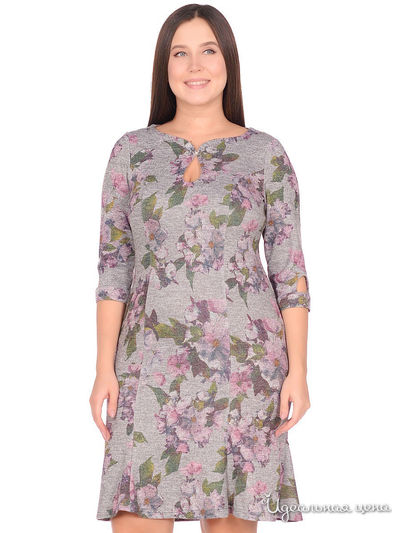 Платье Dream World, цвет серый, фиолетовый