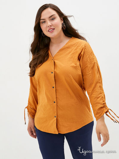 Рубашка Dream World, цвет горчичный