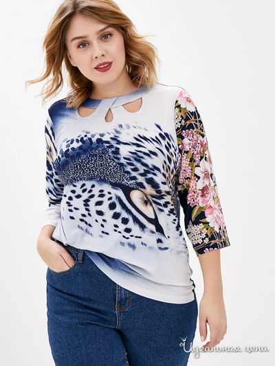 Блуза Dream World, цвет синий