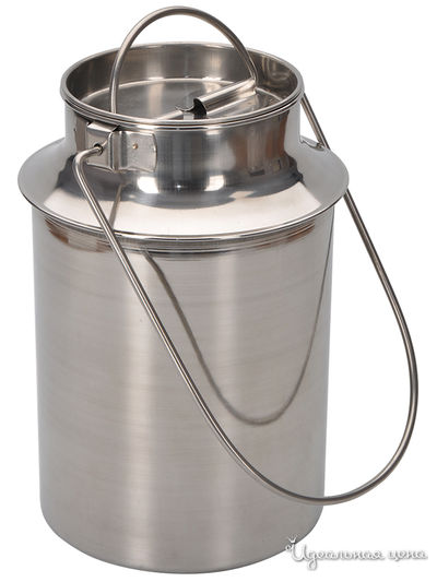 Бидон, 4 л Weltime, цвет серый