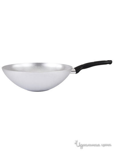 Сковорода WOK с ручкой, 280/95 мм KUKMARA, цвет серый