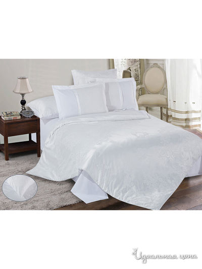 Комплект постельного белья, 2-спальный Cleo, цвет белый