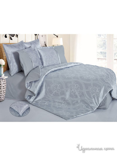 Комплект постельного белья, 2-спальный Cleo, цвет серый