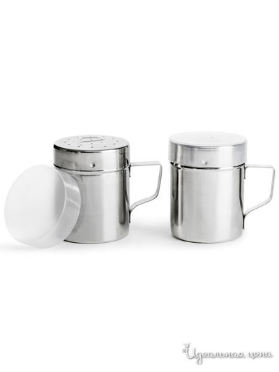 Солонка и перечница Sagaform, цвет стальной