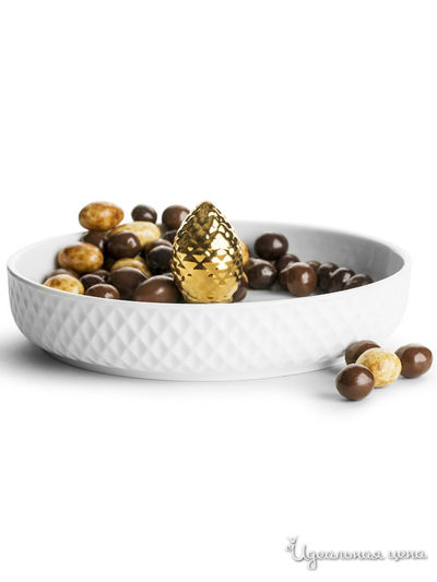 Блюдо сервировочное Sagaform, цвет белый