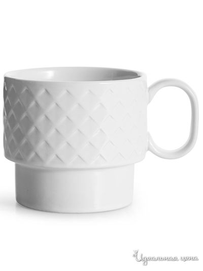 Чашка чайная, 400 мл Sagaform, цвет белый