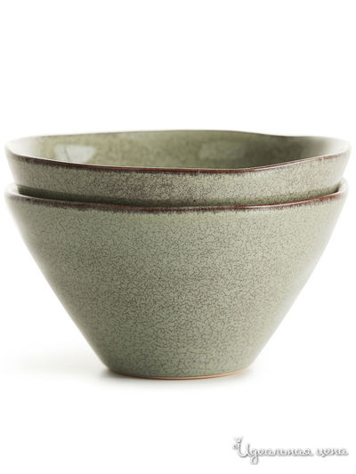 Набор пиал, 2 шт Sagaform, цвет зеленый