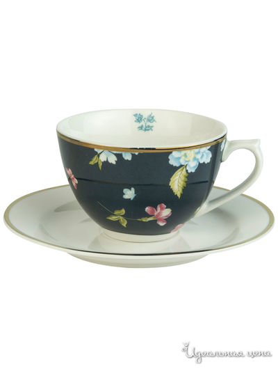 Кофейная пара капучино, 260 мл Laura Ashley, цвет мультиколор