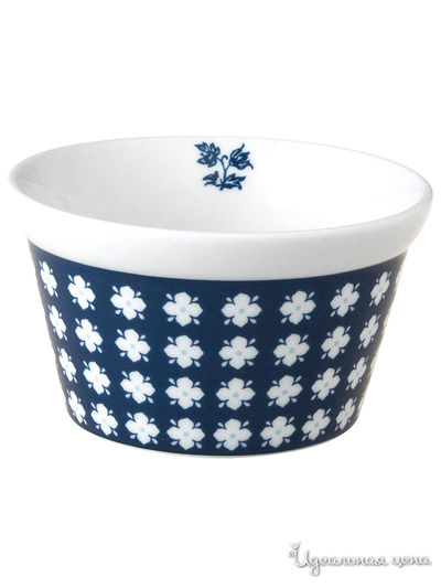 Рамекин, 220 мл Laura Ashley, цвет белый, синий
