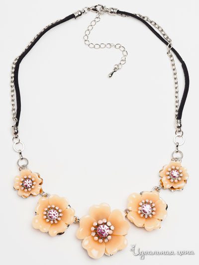 Колье Fransua Ardy, цвет светло-розовый