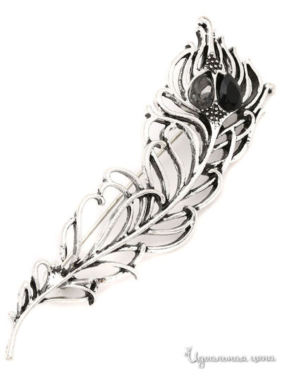 Брошь Fransua Ardy, цвет серебряный