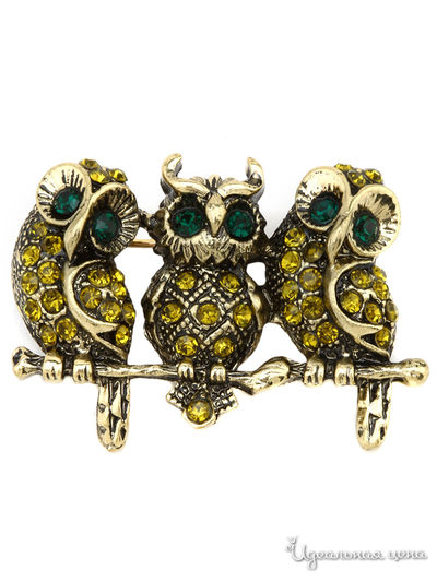 Брошь Fransua Ardy, цвет бронзовый