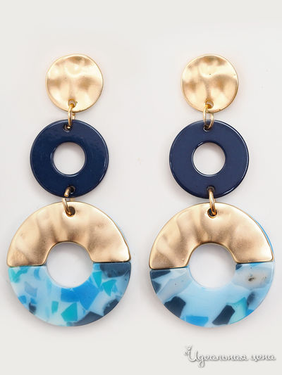 Серьги Fransua Ardy, цвет голубой