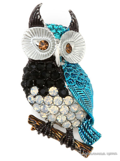 Брошь Fransua Ardy, цвет синий