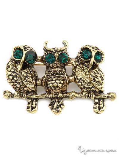 Брошь Fransua Ardy, цвет бронзовый