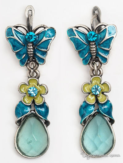 Серьги Fransua Ardy, цвет синий