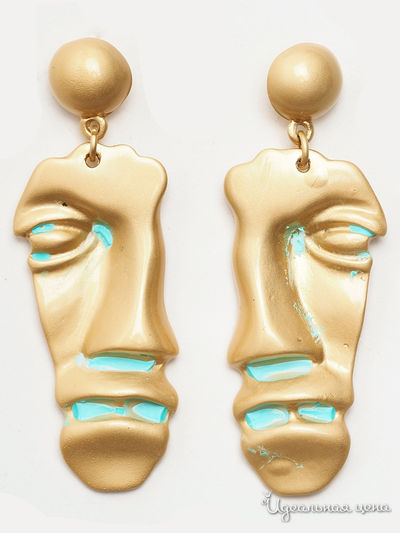 Серьги Fransua Ardy, цвет золотой