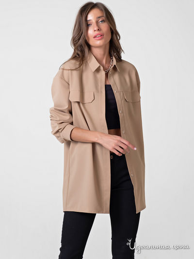 Рубашка Fly, цвет бежевый