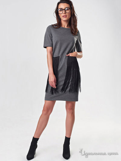 Платье Fly, цвет серый