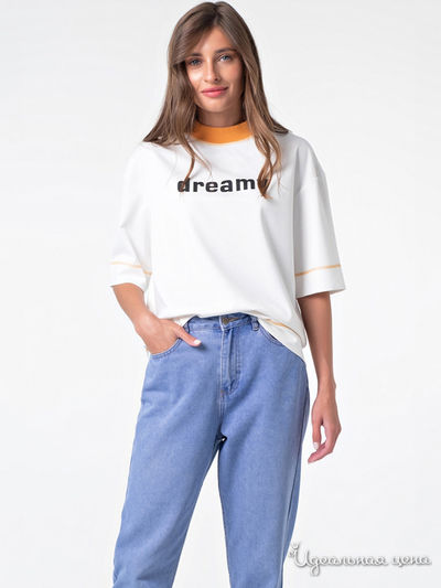 Футболка Fly, цвет молочный