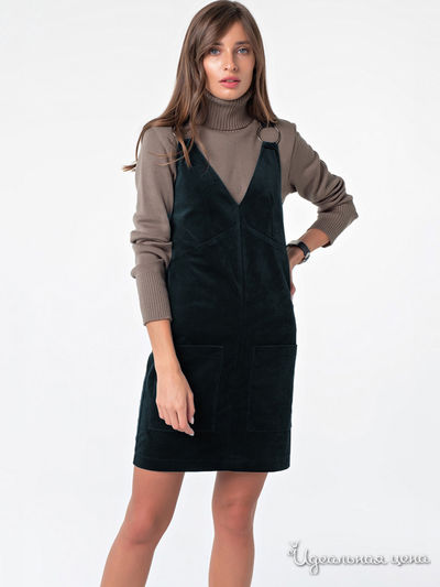 Сарафан Fly, цвет темно-зеленый