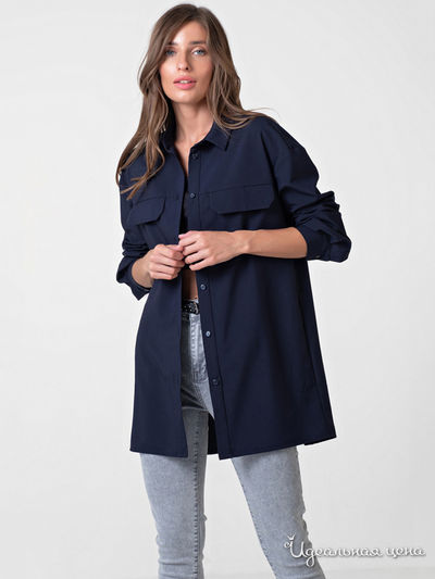 Рубашка Fly, цвет темно-синий