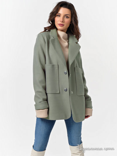 Пальто Fly, цвет зеленый