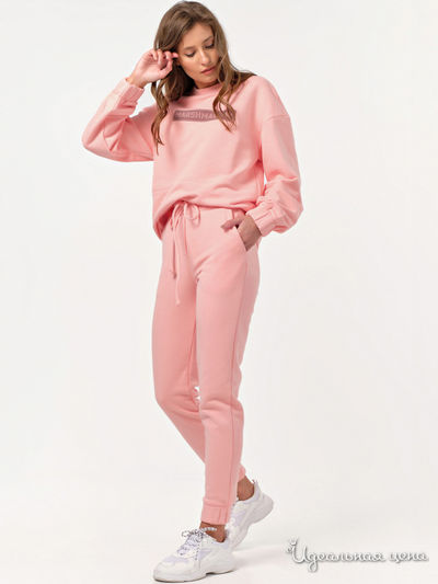 Костюм: свитшот и брюки Fly, цвет персиковый