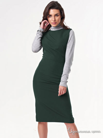 Сарафан Fly, цвет темно-зеленый