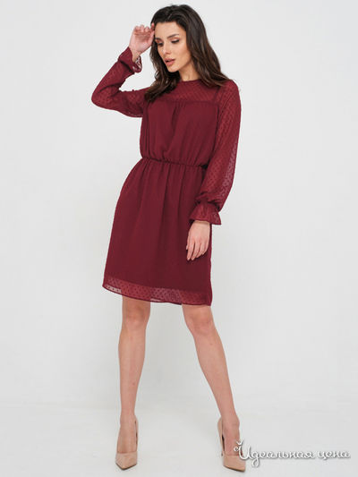 Платье Fly, цвет бордовый