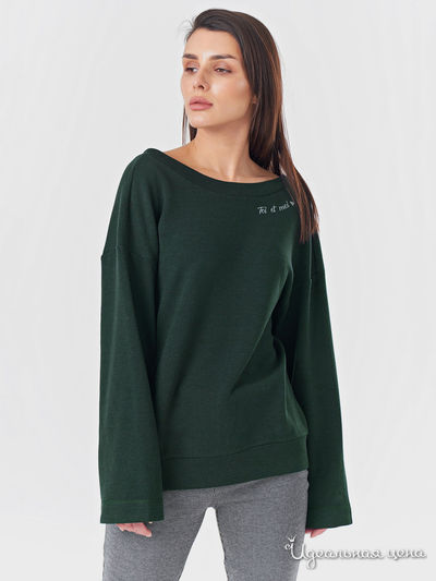 Джемпер Fly, цвет темно-зеленый