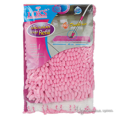 Насадка Loks, цвет цвет белый / розовый