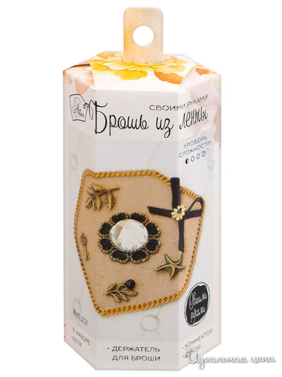 Брошка фетровая «Ты очаровательна», набор для создания, 6 × 13 × 6 см Арт Узор