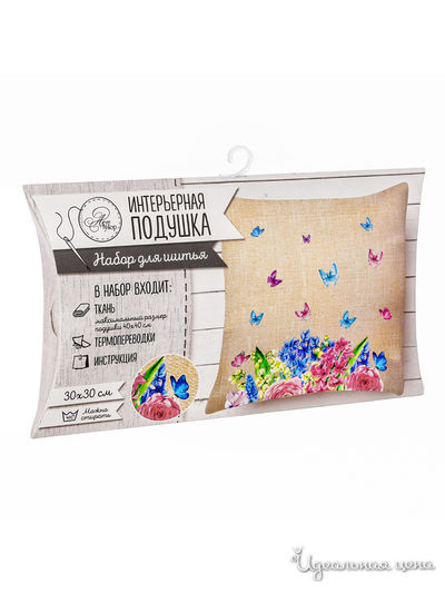 Интерьерная подушка «Весеннее настроение», набор для шитья, 26 х 15 х 2 см Арт Узор