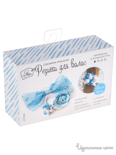 Резинки для волос «Небесный свет», набор для создания, 12 × 18 × 4 см Арт Узор