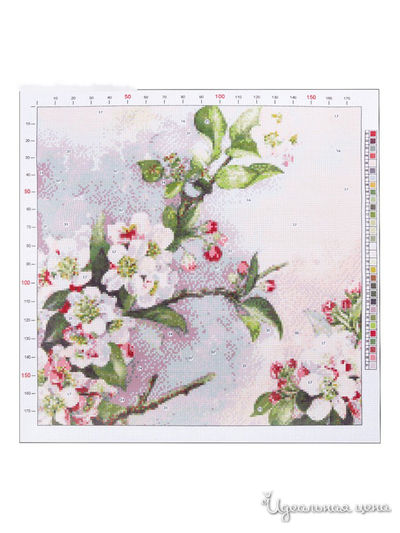 Канва для вышивания с рисунком «Рауль дэ Лонгпрэ. Цветущая яблоня», 41 х 41 см Арт Узор