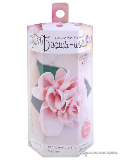 Брошка-игла «Нежность», набор для создания, 6 × 13 × 6 см Арт Узор