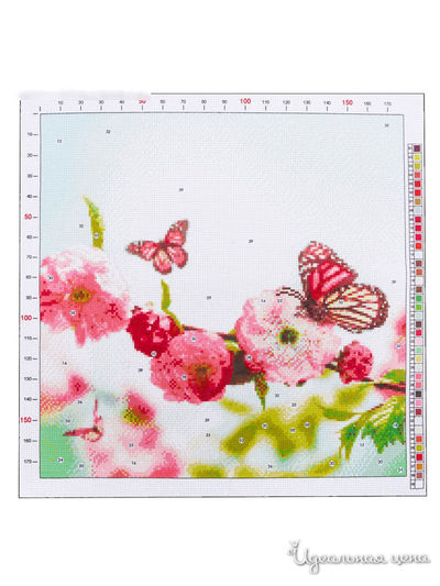 Канва для вышивания с рисунком «Весенний сад», 41 х 41 см Арт Узор
