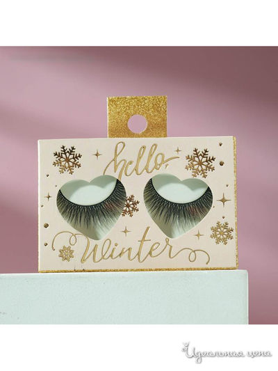 Накладные ресницы с клеем Hello Winter, Beauty Fox